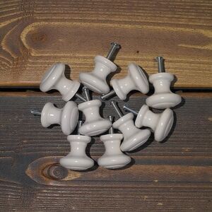 Pottery Barn White Drawer Knobs